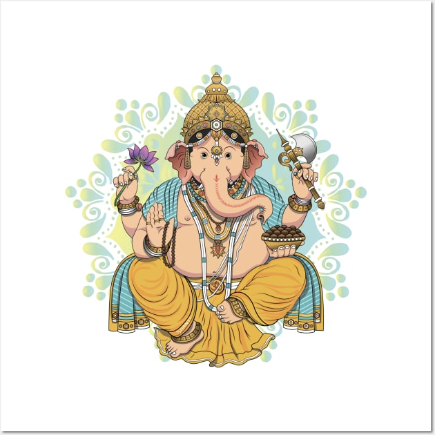 Ganesha Wall Art by Evgeny